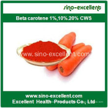 Alta qualidade de beta-caroteno 1% 10% 20%